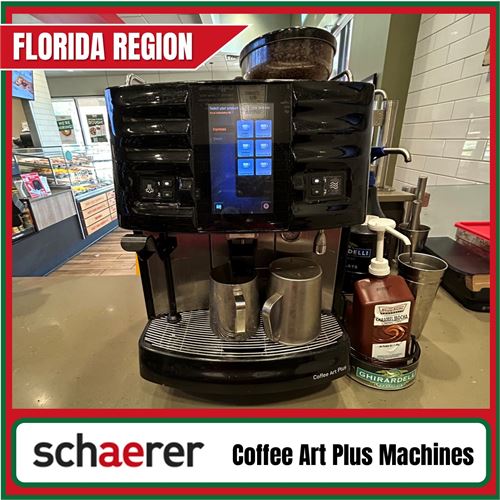 Schearer Coffee Art Plus Machines - FLORIDA REGION
