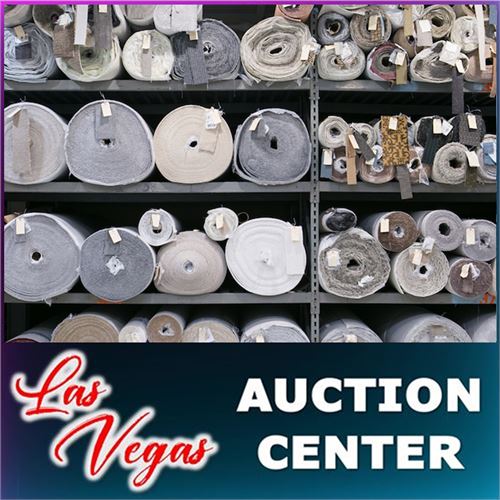Surplus Assets - New Carpet Rolls - Las Vegas Auction Center