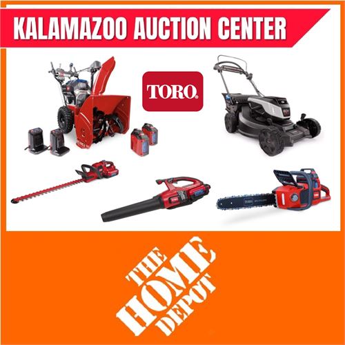 Brand New - Battery Operated Lawn Equipment - Kalamazoo Auction Center