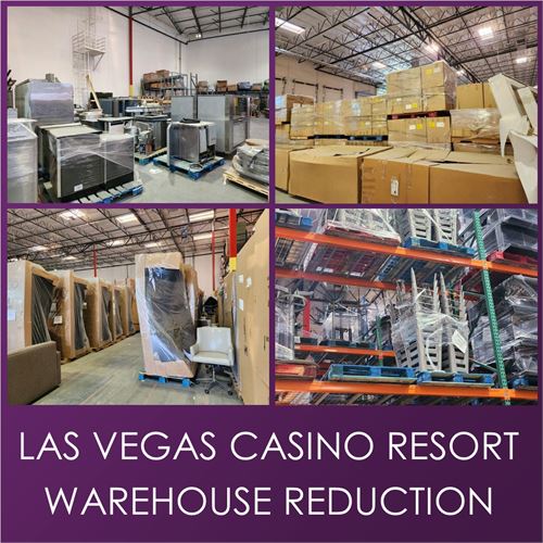Phase 2 - Major Las Vegas Casino Resort Warehouse Reduction Auction