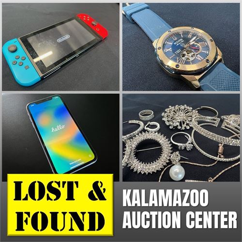 Various Lost & Found Items from Area Casino / Hotel Resorts - Kalamazoo, MI