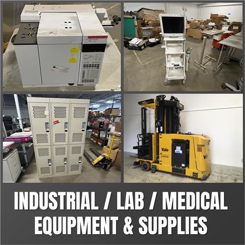 Surplus Assets - Industrial / Lab / Medical Equipment & Supplies