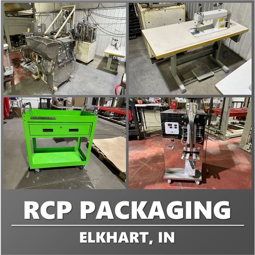 Business Liquidation - RCP Packaging - Elkhart, IN