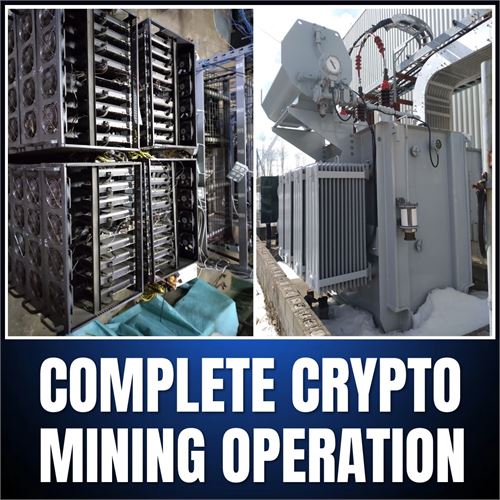 Liquidation - Complete 5 Megawatt Crypto Mining Operation