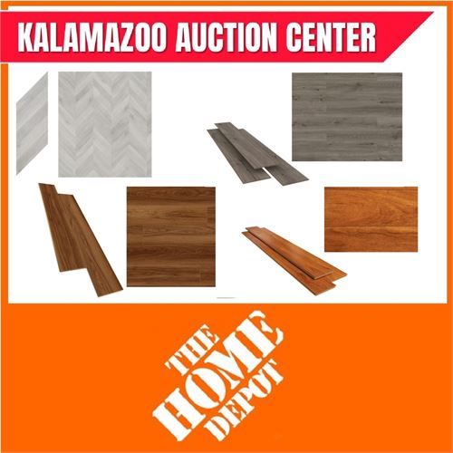 Overstock/Returned Goods - Flooring And Tile - Kalamazoo Auction Center