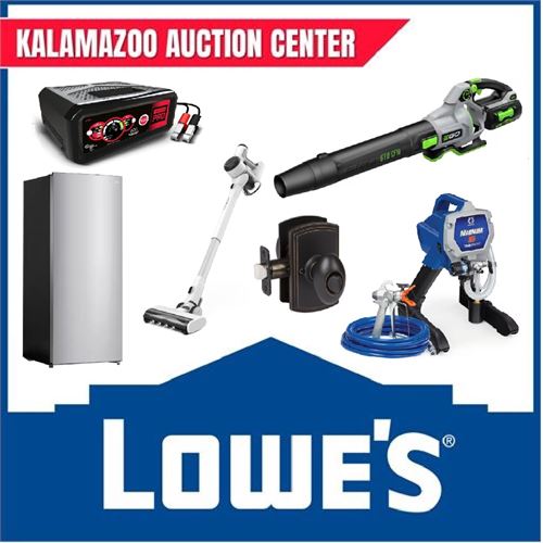 Overstock/Returned Goods - Home Improvement - Kalamazoo Auction Center