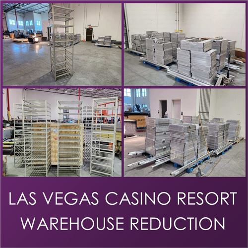 Major Las Vegas Casino Resort Warehouse Reduction Auction