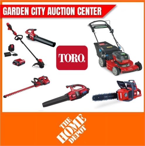 Brand New - Battery Operated Lawn Equipment- Garden City Auction Center