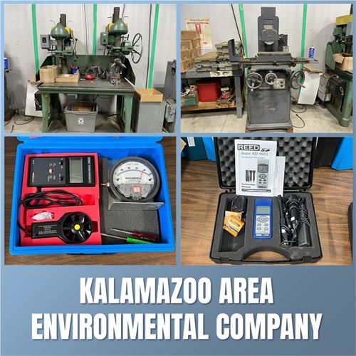 Surplus Assets - Kalamazoo Area Enviromental / Manufacturer Company