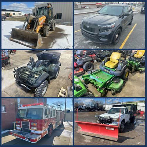 Surplus Assets - Municipal Owned Vehicles/Equipment & Seized Assets