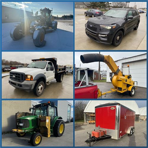 Surplus Assets - Municipal Owned Vehicles/Equipment & Seized Assets
