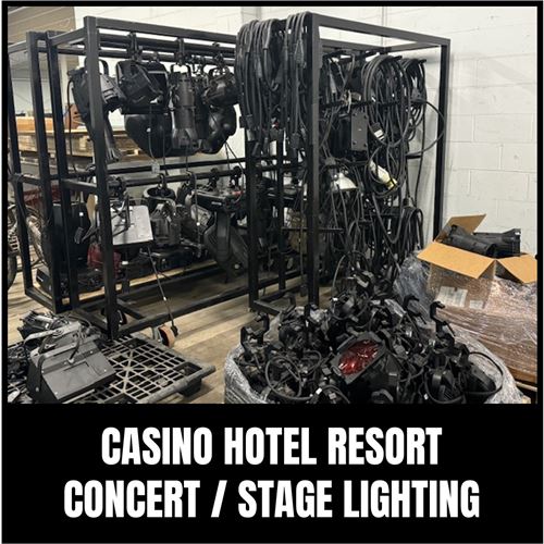 Surplus Assets - Casino Hotel Resort Concert / Stage Lighting