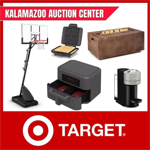 Brand New Overstock Inventory - Target - Kalamazoo Auction Center