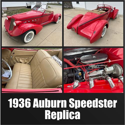 Estate Auction - (1936) Auburn Speedster Replica