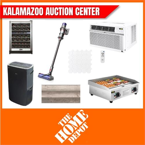 Overstock/Returned Goods - The Home Depot - Kalamazoo Auction Center