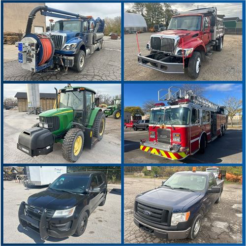 Surplus Assets - Municipal Owned Vehicles/Equipment & Seized Assets