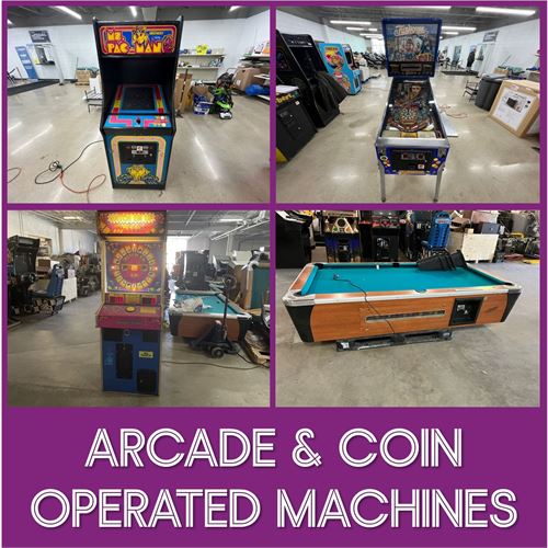 Surplus Assets - Arcade & Coin Operated Machines