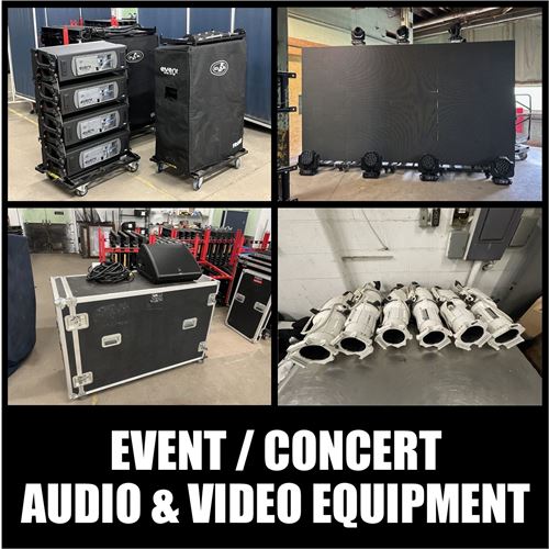 Surplus Assets - West Michigan Area Audio & Video Rental Company