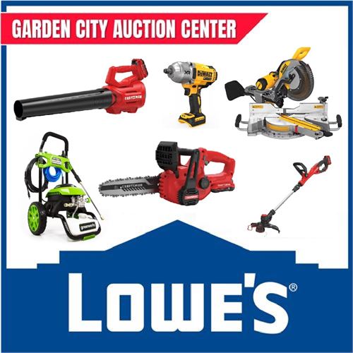 Overstock/Returns - Home Improvement - Garden City Auction Center