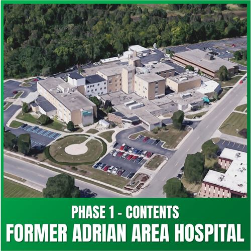 Hospital Liquidation - Former Bixby Hospital, Adrian, MI - Phase 1