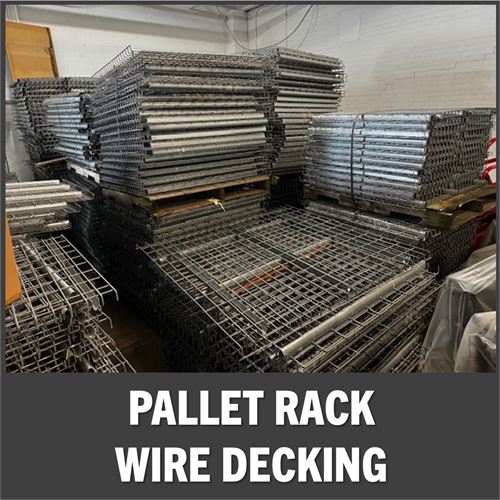 Surplus Assets - Pallet Racking Wire Decking
