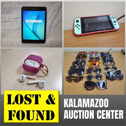 Various Lost & Found Items from Area Casino / Hotel Resorts - Kalamazoo, MI