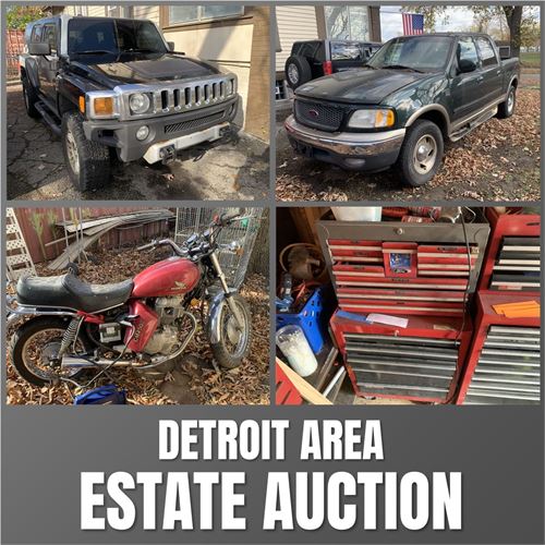 Estate Auction - Vehicles, Mowers, Bicycles, & More
