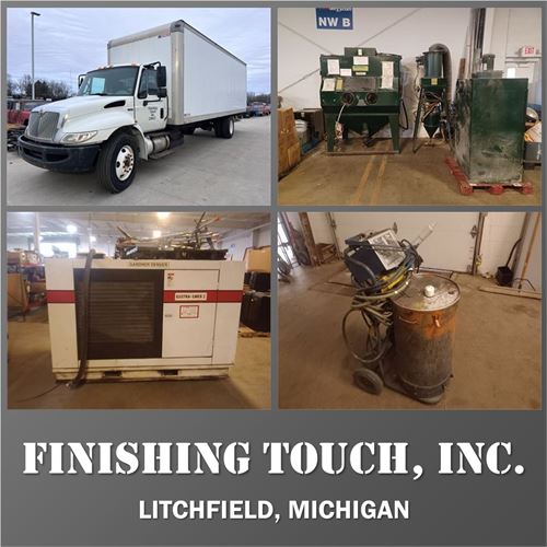 Business Liquidation - Finishing Touch, Inc. of Litchfield, MI