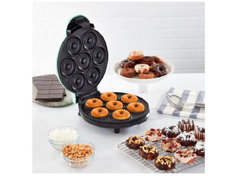 Dash Express Mini Donut Maker - Aqua