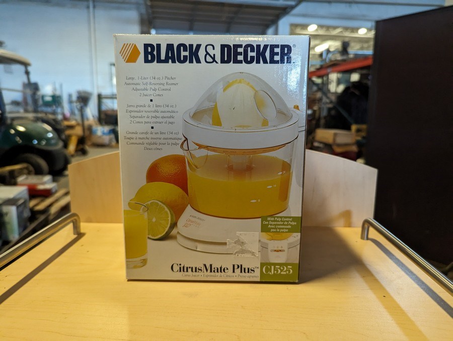 Black & Decker CitrusMate Plus Citrus Juicer with Pulp Control