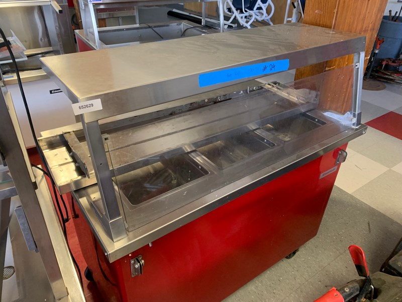 Biddergy - Worldwide Online Auction and Liquidation Services - Delfield  Stainless Steel Serving Counter with Storage