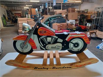 Harley davidson best sale rocking horse