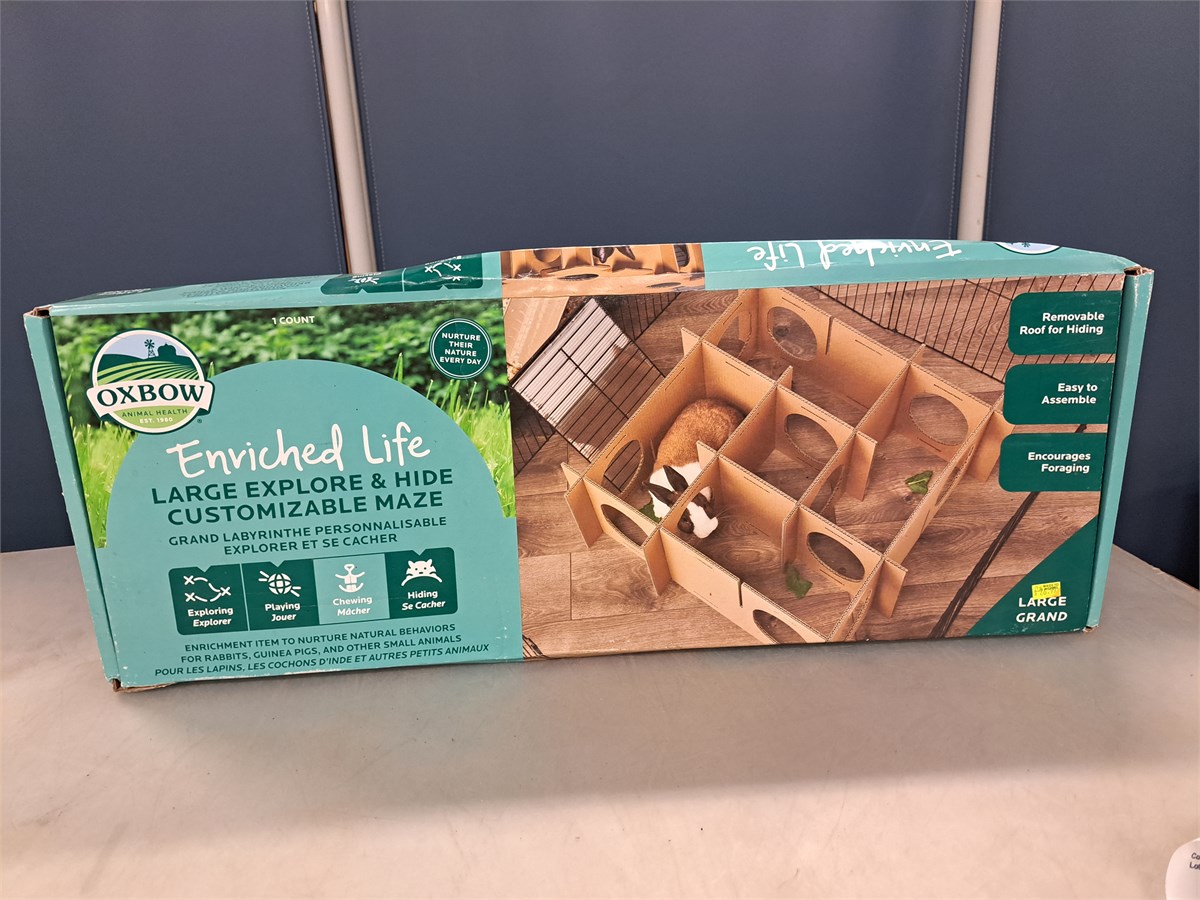 Enriched Life - Explore & Hide Customizable Maze - Oxbow Animal Health