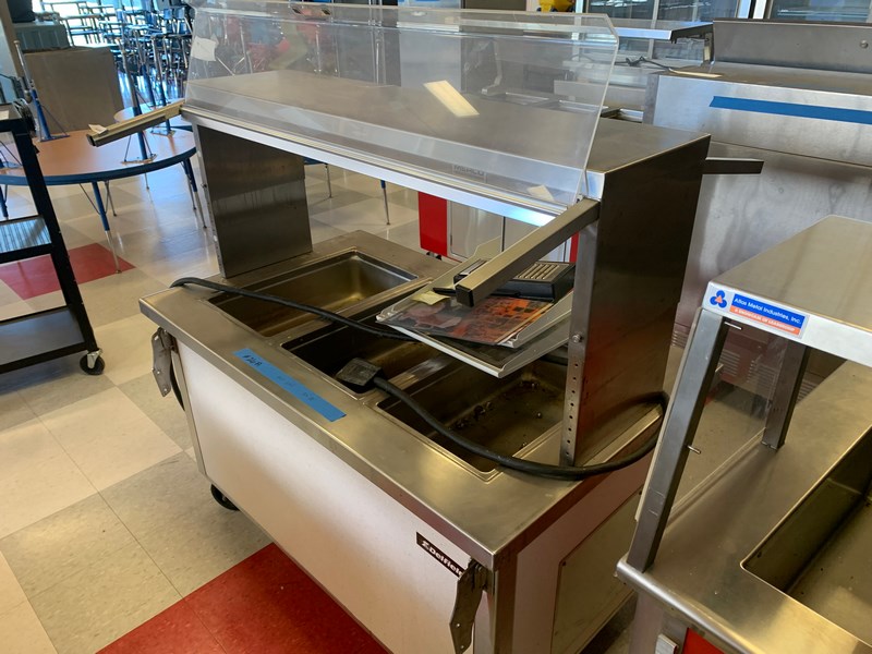 Biddergy - Worldwide Online Auction and Liquidation Services - Delfield  Stainless Steel Serving Counter with Storage