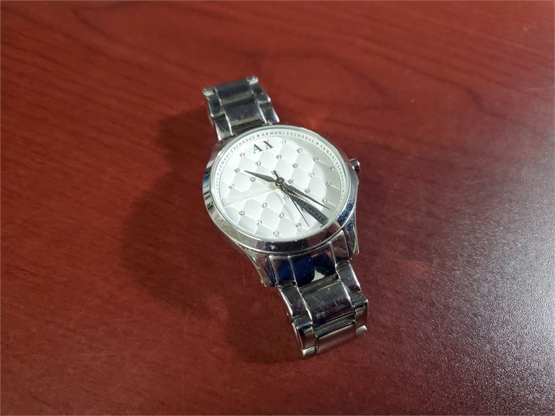 Biddergy Worldwide Online Auction and Liquidation Services Armani Exchange AX5208 Stainless Watch