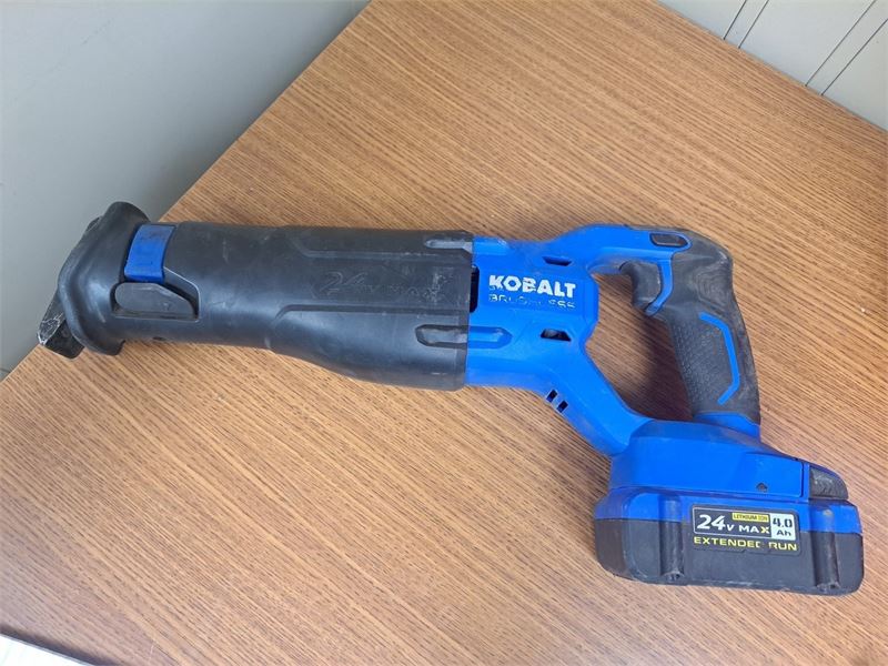 Kobalt brushless reciprocating online saw