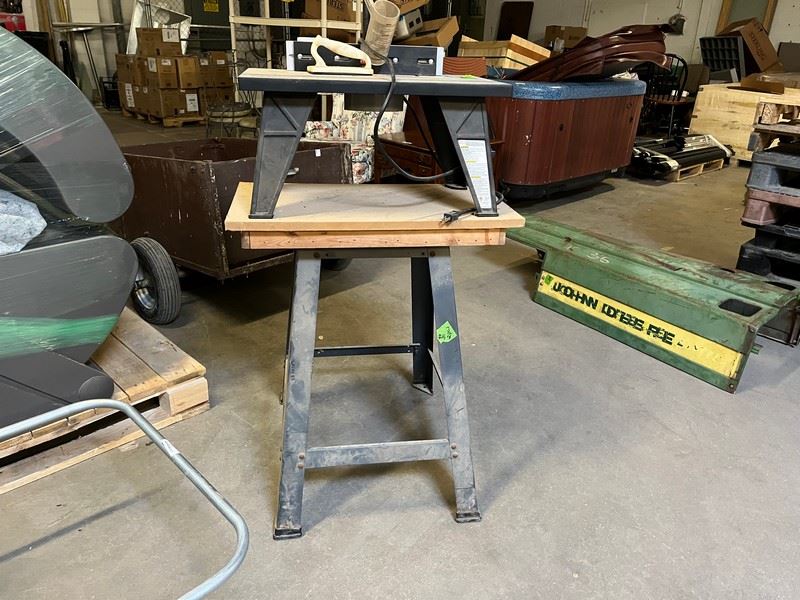 Ryobi router deals table stand