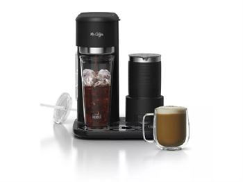 Biddergy - Worldwide Online Auction and Liquidation Services - NEW - MR. COFFEE  Iced/Hot Single Serve Coffee Maker With Tumbler