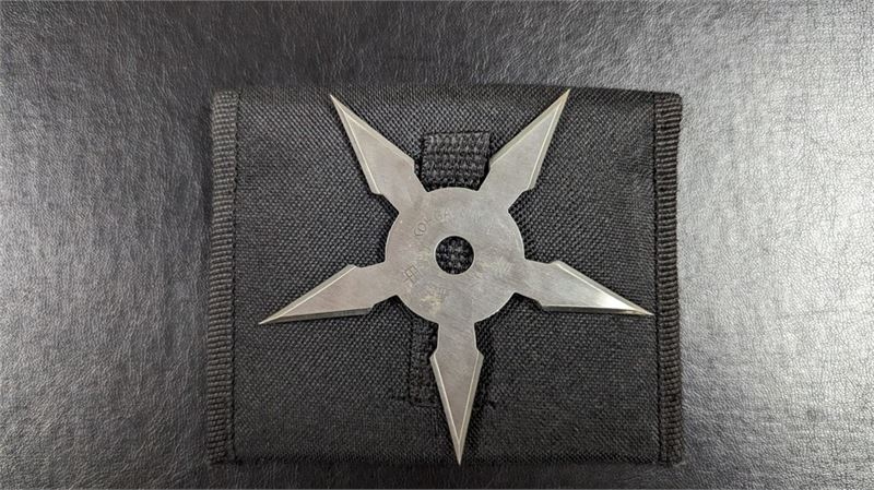 Kohga Silver Throwing Stars - Real Life Shuriken - Ninja Weapons