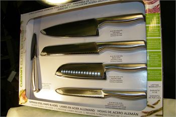 Sold at Auction: 6pc-Cuisinart Knife Set In Colors