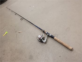 Biddergy - Worldwide Online Auction and Liquidation Services - Daiwa Shock  Fishing Rod & Quantum Optix 20 Spinning Reel