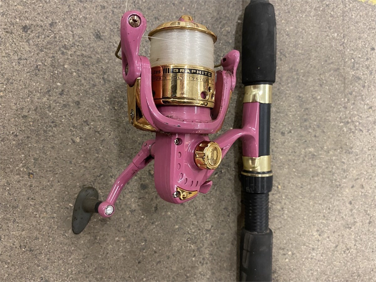 Biddergy - Worldwide Online Auction and Liquidation Services - Roddy Hunter  Rod And Light-Up Reel Combination