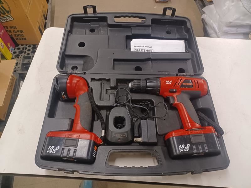 Craftsman 18 discount volt cordless drill